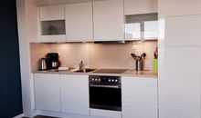 Apartment 40 "Backbord",, Blickrichtung  Binnenhafen Nord-West/Offenes Meer/Innenstadt