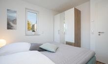 Schlafzimmer mit Sauna
