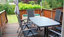 Ferienhaus Maren mit eingezäunten Garten