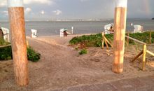 Strande, fast am Strand