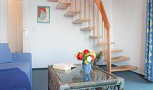 Schwarzer Bär Whg.7 - Blick vom Sessel auf die Treppe