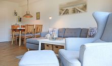Haus Stranddüne - Blick auf den offenen Wohn-/ Essbereich