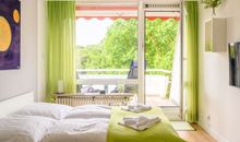 Raum mit Doppelbett