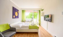 Raum mit Doppelbett