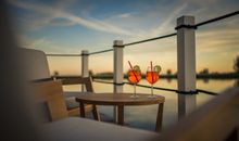 Blick vom Balkon 1. Etage