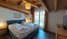 Schlafzimmer im Weitwinkel