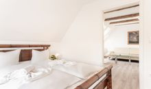 3 .Schlafzimmer mit Doppelbett und Aufbettungsmöglichkeit