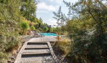 Villa Theres Zugang zum Aussenpool