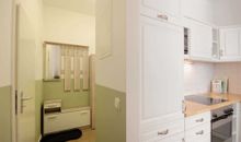 Flur mit Blick ins Badezimmer
