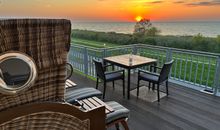 Dachterrasse mit Strandkorb