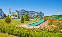 Minigolf mit Blick auf Haus Having