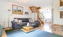 Schlafbereich mit Schrank