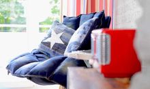 Urlauberdorf Whg. 32a- Wohnbereich mit TV