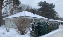 Winteransicht -Garten Ferienhaus Strandhafer, An den Rehwiesen in Karlshagen
