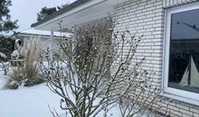 Winteransicht - Terrasse, Ferienhaus Strandhafer in Karlshagen