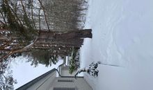 Winteransicht - Hauseingang Ferienhaus Strandhafer in Karlshagen