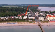 Garten in Richtung Strandpromenade