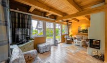 Winteridylle am E8 Reetdach Ferienhaus Strandvogel Ostseebad Rerik