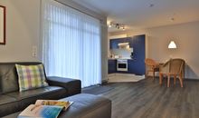 Haus am Teich, Whg. D11 - Blick auf den offenen Wohn-/ Essbereich