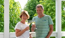 Ihre Vermieter Angela und Lutz Birner