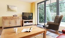 Papillon Whg. Pa6/1 - Blick vom Sofa auf den TV