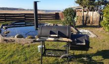 Grill im Garten