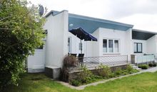 Mariannenweg 7, Haus Seetage - Blick auf die Terrasse am Bungalow