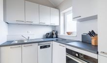 1-Raum-Ferienhaus mit offenem Wohn- und Schlafbereich