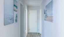 1-Raum-Ferienhaus mit offenem  Schlafbereich mit Doppelbett