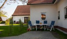 Sitzecke im Garten - Fewo f. Gäste