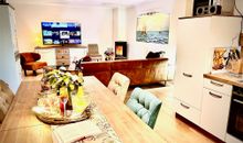 Luxus Reethaus am Meer bis 8 Personen Sauna Wlan Kamin Wasch