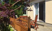 möblierte Terrasse