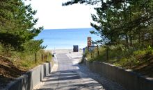 Strandaufgang 10M mit Blick auf die Ostsee. Entfernung vom Grundstück ca 70 m