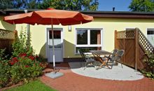 möblierte Terrasse