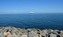 In 1. Reihe zum Meer