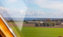 Ausblick vom DG-Schlafzimmer