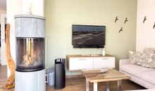 Wohnbereich mit Kamin