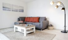 Waterkant 28 - Blick auf das gemütliche Ecksofa