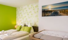 Raum mit Doppelbett