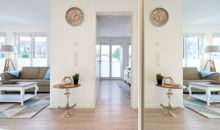 Blick in das Schlafzimmer