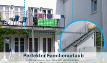 Ferienwohnung mit Balkon, 2 Schlafzimmer, WLAN, strandnah, hundefreundlich