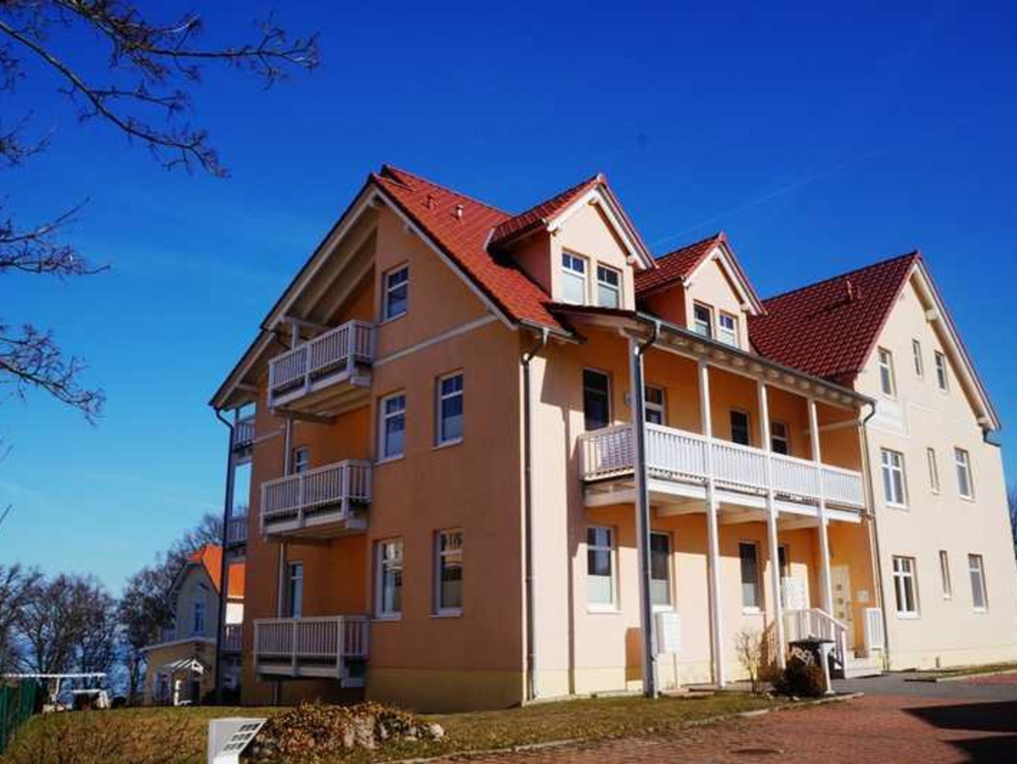 Ferienappartements auf dem Reddevitzer Hövt mit Seeblick