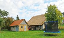 Mönchguter Ferienhaus unterm Reetdach mit Kamin