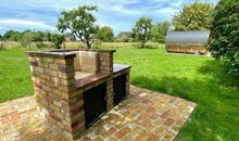 Mönchguter Ferienhaus unterm Reetdach mit Kamin