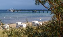 Blick auf die Boltenhagener Seebrücke