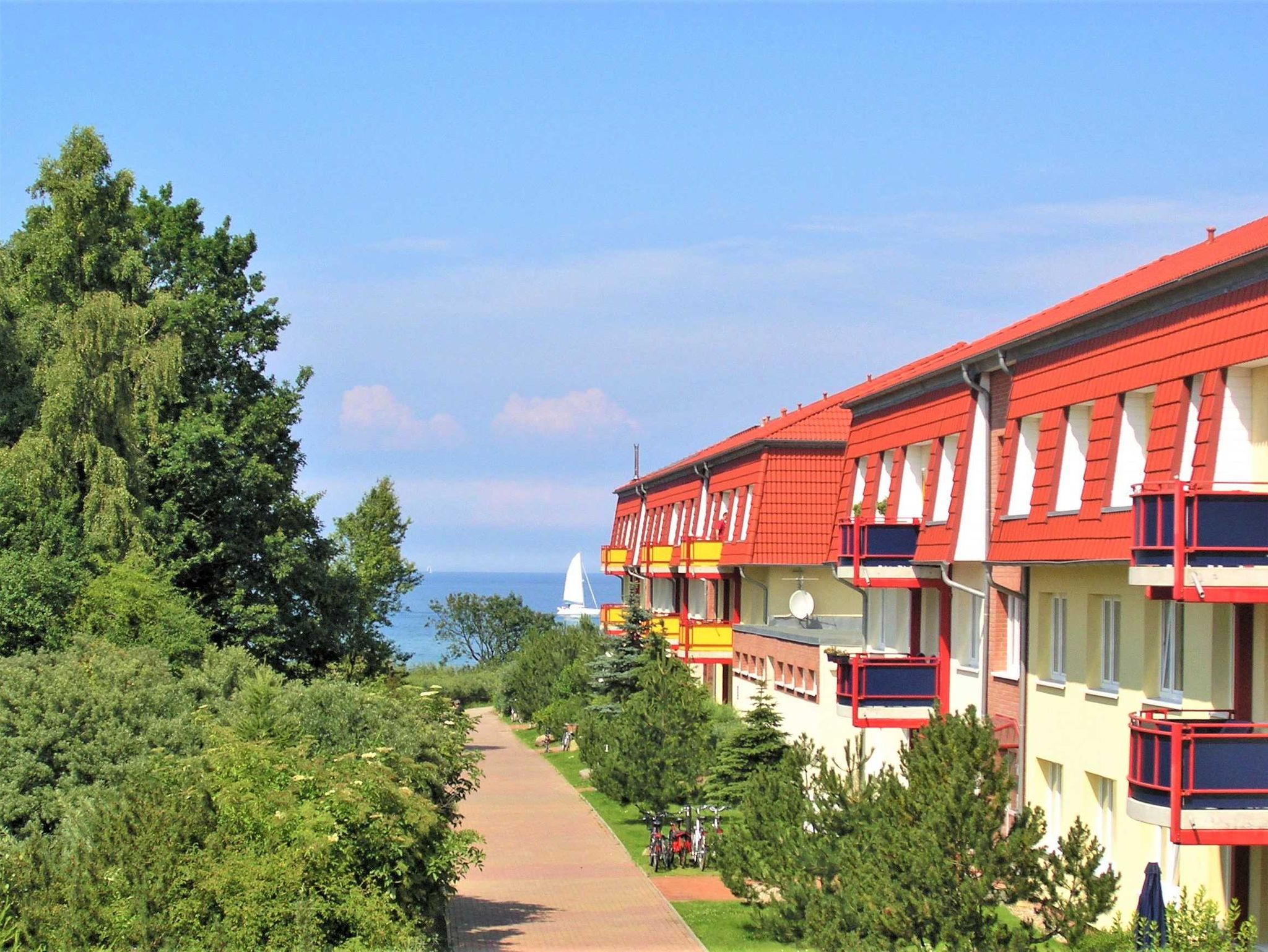 Ostsee Schwedenhäuser in Breege-Juliusruh