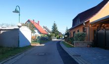 Straße vor dem Haus