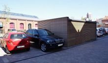 Parkplatz am Haus