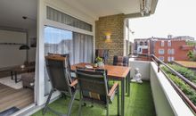 Blick vom Balkon