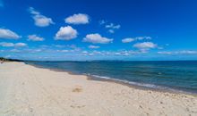 Strand vor der Villa Strandidyll